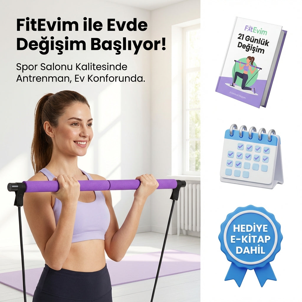 FitPlus Evde Pilates Barı Seti