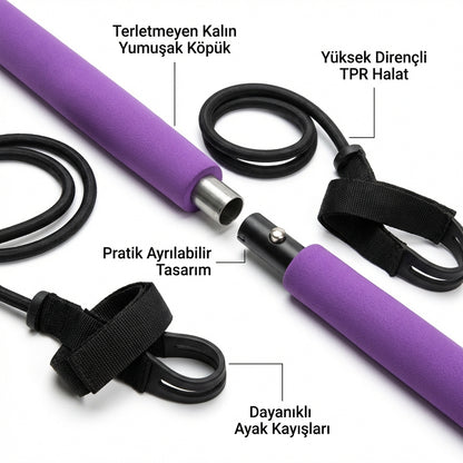 FitPlus Evde Pilates Barı Seti