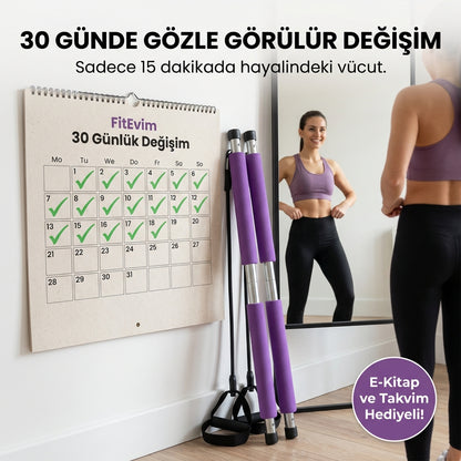 FitPlus Evde Pilates Barı Seti